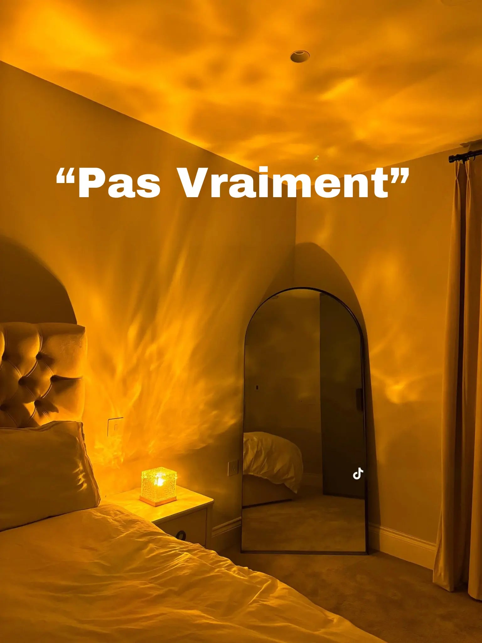 Lampe Cube Ambiance Ondulation d’Eau + Livraison Gratuite